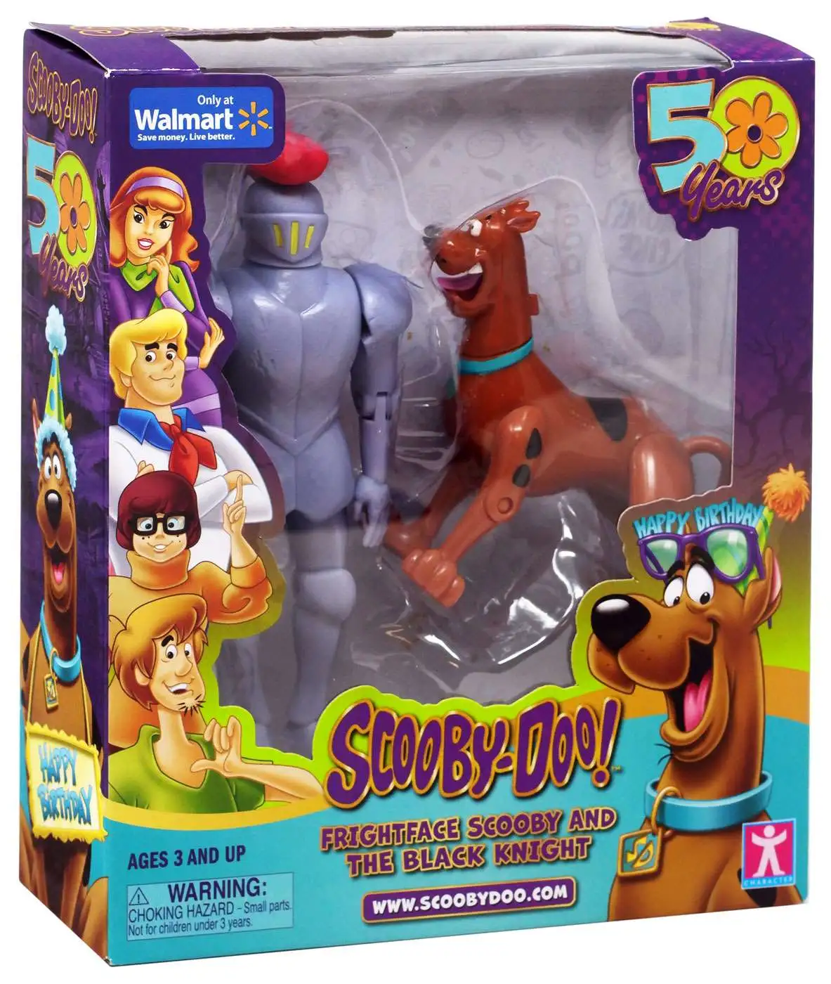 Scooby-Doo 50 Years Frightface Scooby & The Black Knight Action Figure New MISB 