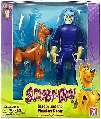 Scooby Doo Series 1 Scooby Phantom Racer Action Figure 2-Pack Series 1 ...