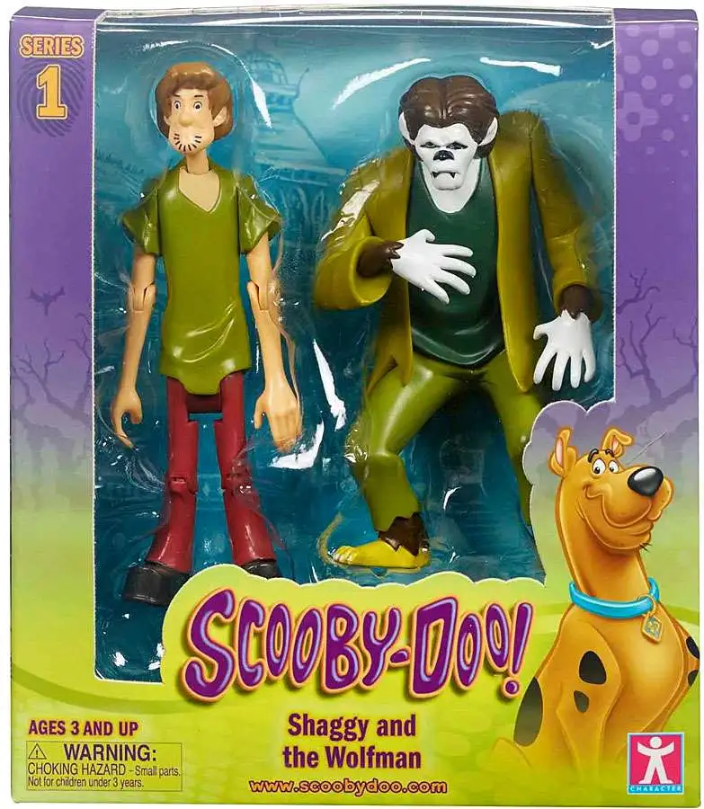 Scooby Doo Series 1 Shaggy Wolfman Action Figure 2-Pack Zoink - ToyWiz