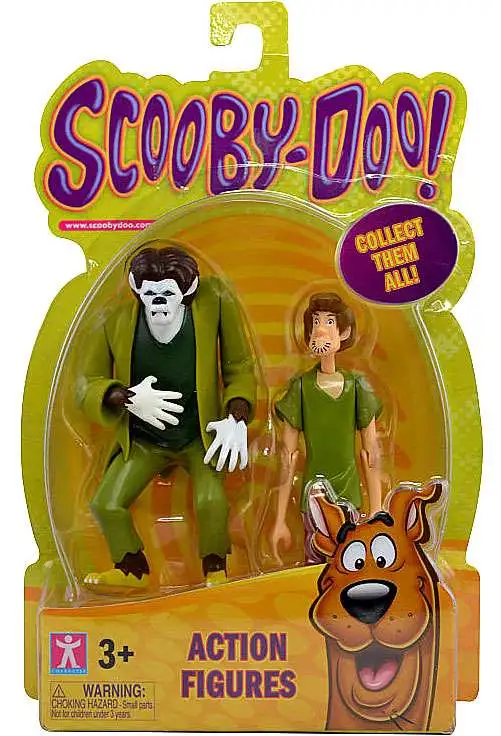 Scooby Doo Shaggy The Wolfman Action Figure 2-Pack Zoink - ToyWiz