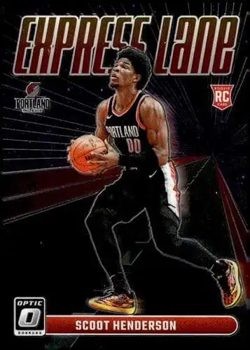 NBA 2023-24 Panini Donruss Optic Express Lane Scoot Henderson #14 [Rookie]