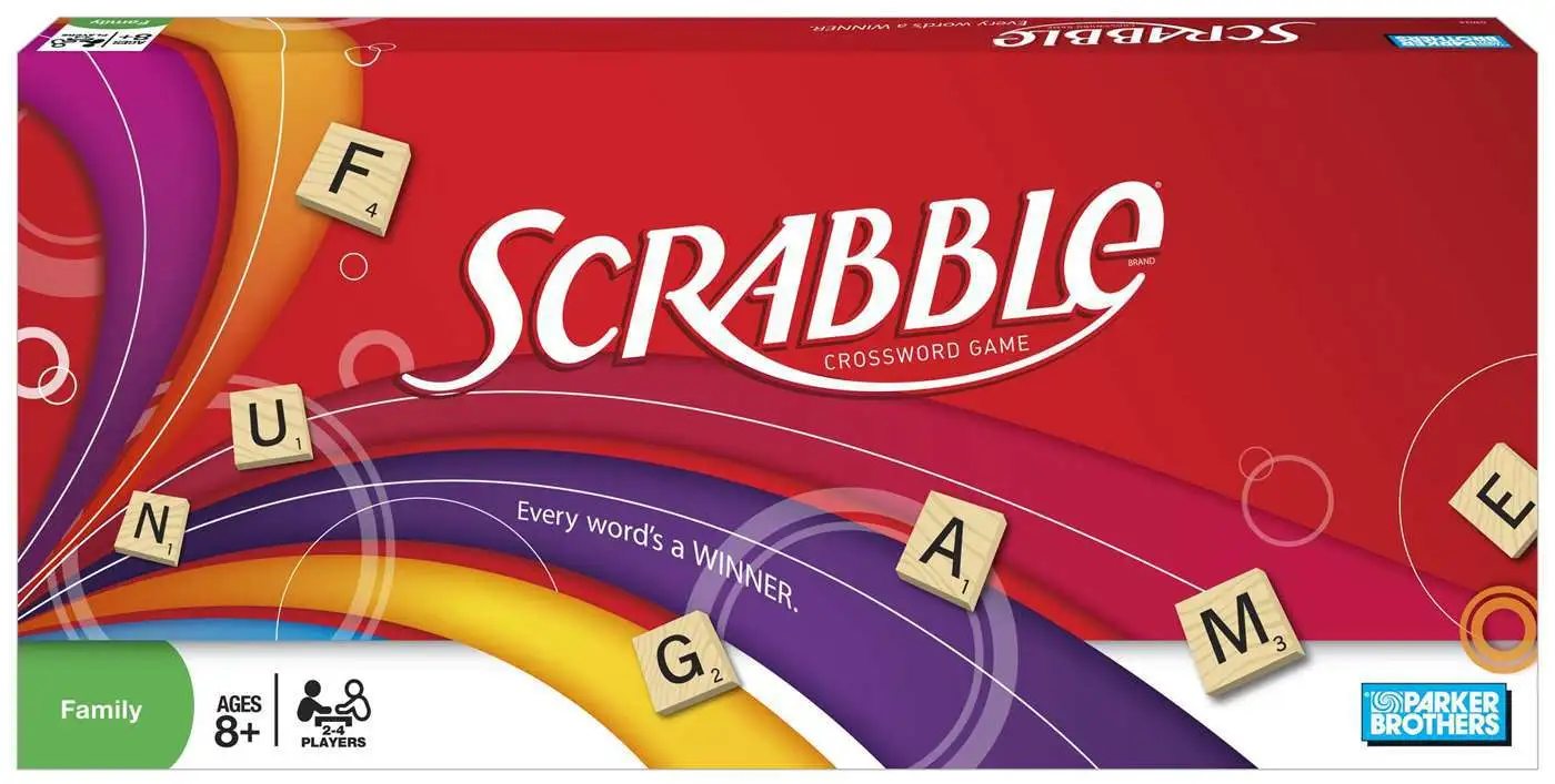 Family Scrabble Board Game