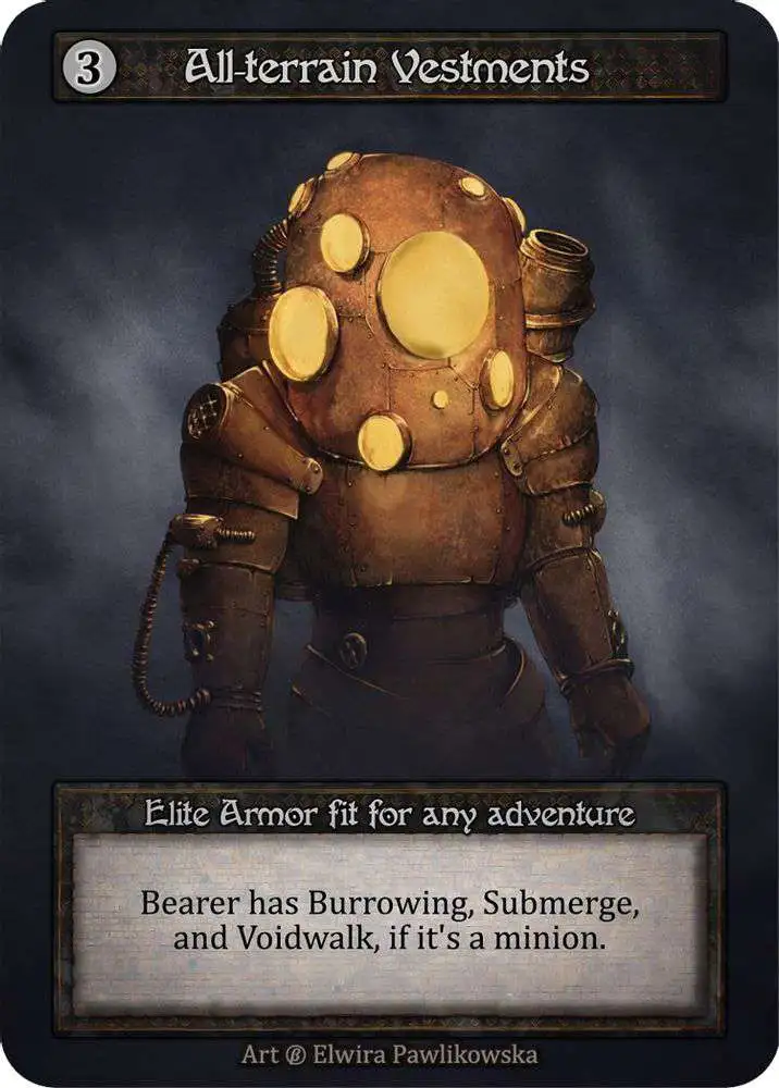 Sorcery: Contested Realm Trading Card Game Beta Elite All-terrain Vestments