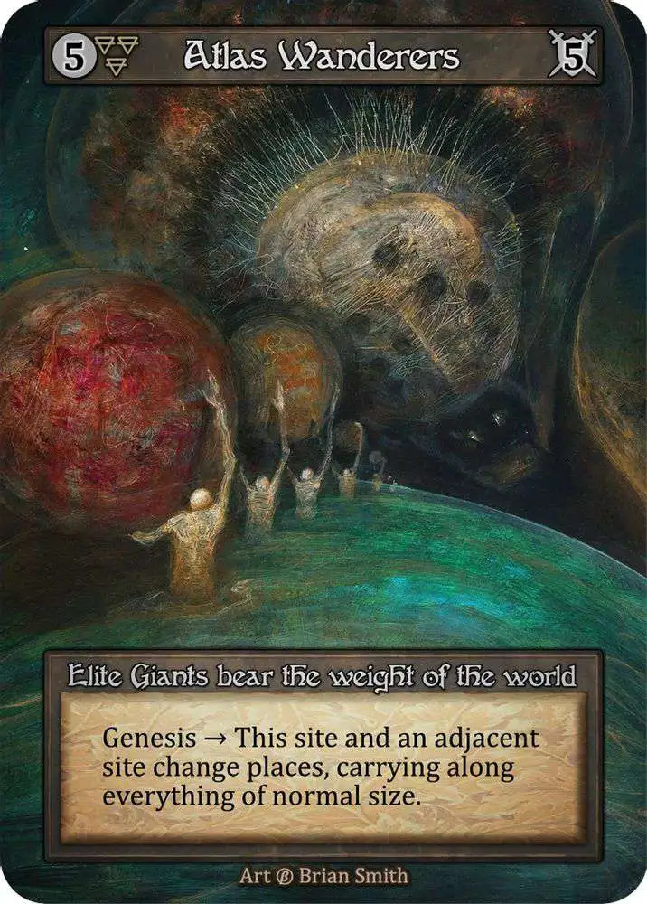 Sorcery: Contested Realm Trading Card Game Beta Elite Atlas Wanderers