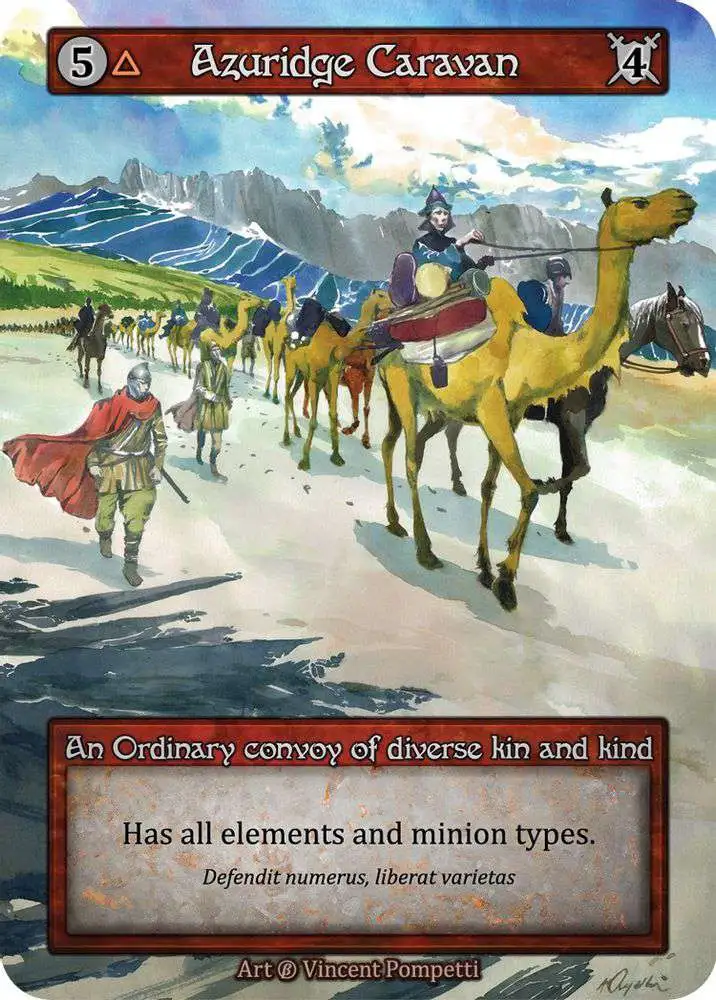 Sorcery: Contested Realm Trading Card Game Beta Ordinary Azuridge Caravan