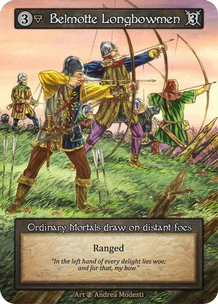 Sorcery: Contested Realm Trading Card Game Beta Ordinary Belmotte Longbowmen