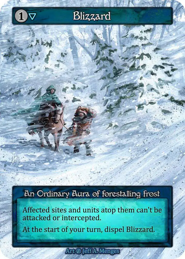 Sorcery: Contested Realm Trading Card Game Beta Ordinary Blizzard