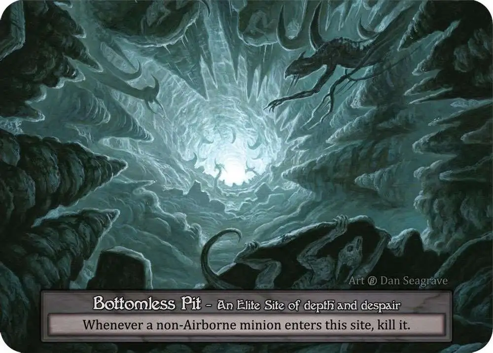 Sorcery: Contested Realm Trading Card Game Beta Elite Bottomless Pit