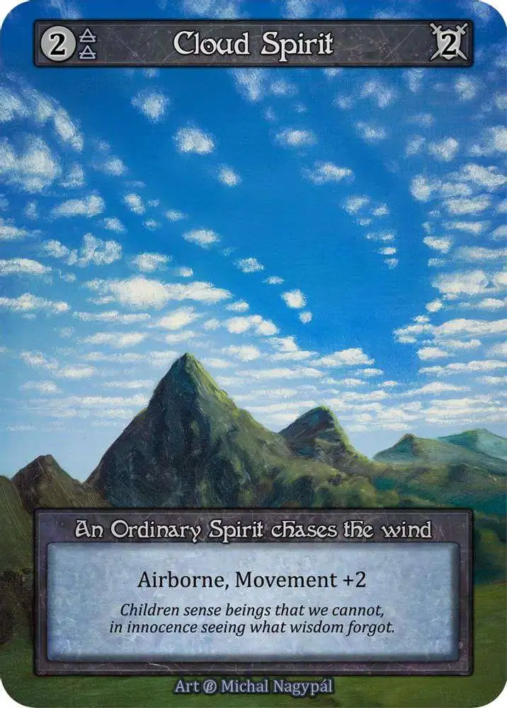 Sorcery: Contested Realm Trading Card Game Beta Ordinary Cloud Spirit