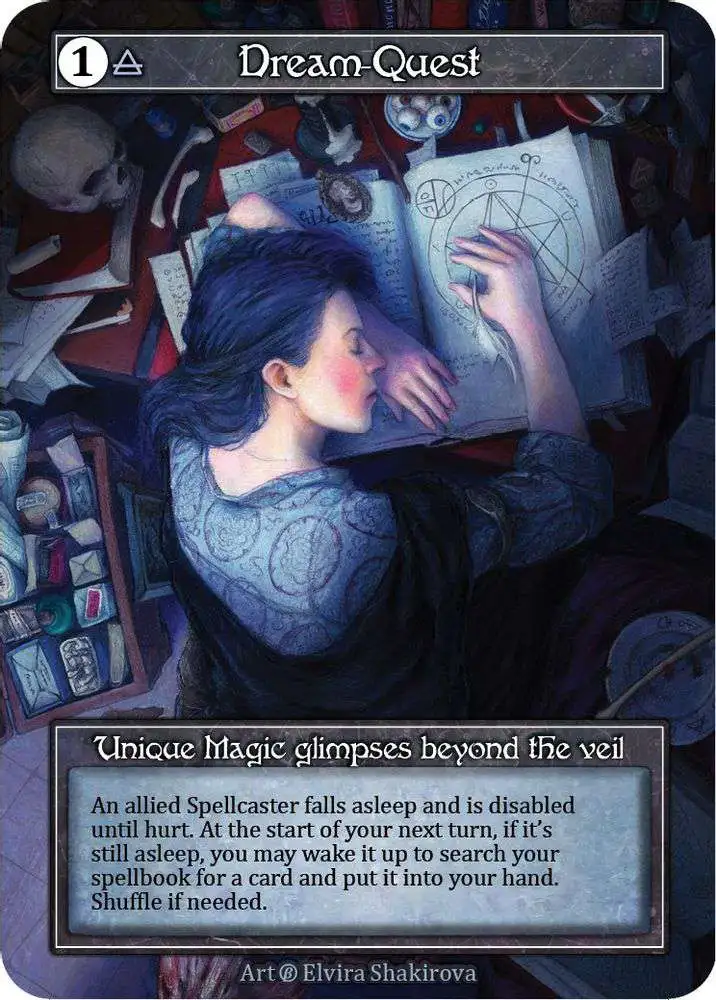 Sorcery: Contested Realm Trading Card Game Beta Unique Foil Dream-Quest