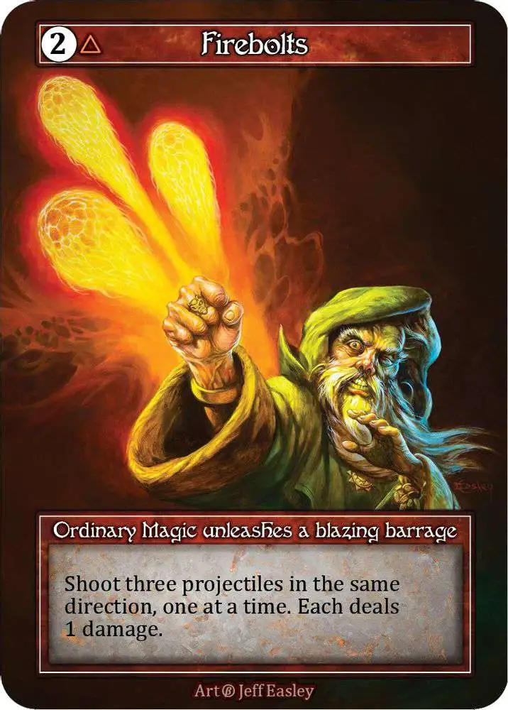 Trading Card Game Sorcery: Contested Realm Beta Ordinary Foil Firebolts