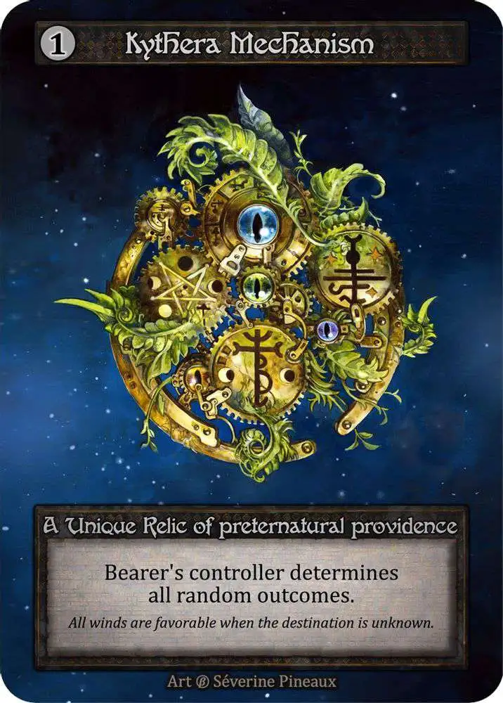 Trading Card Game Sorcery: Contested Realm Beta Unique Kythera Mechanism