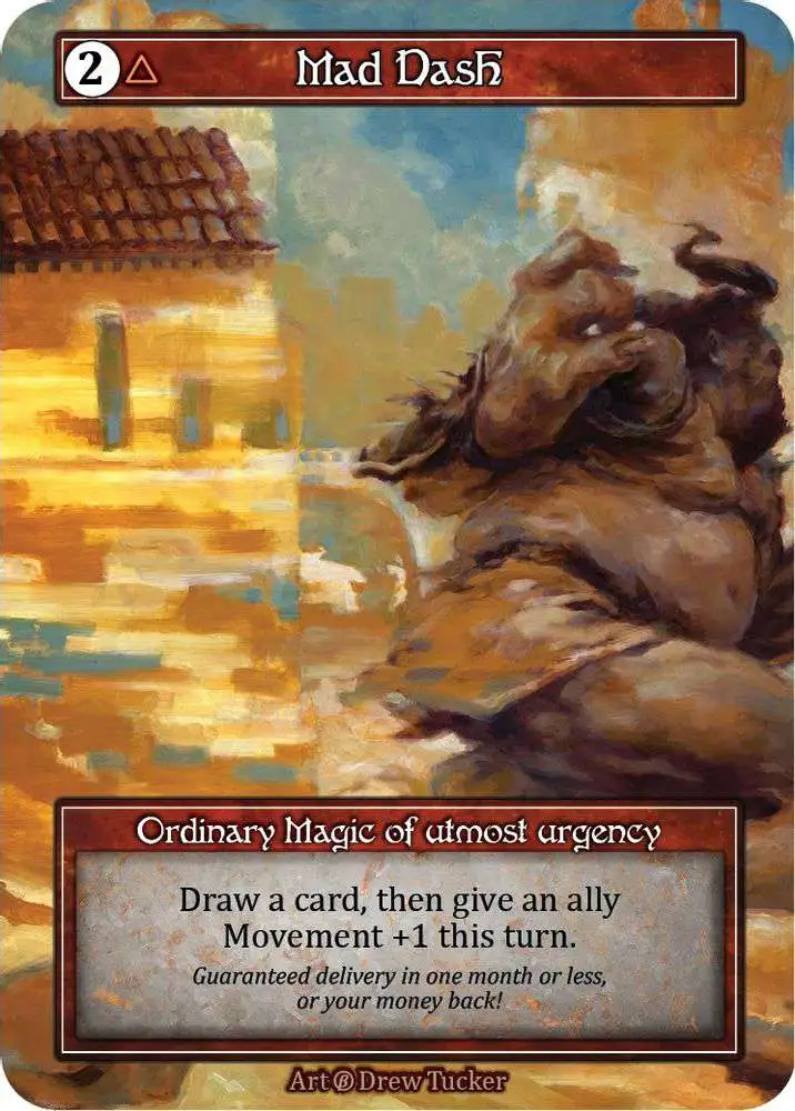 Sorcery: Contested Realm Trading Card Game Beta Ordinary Foil Mad Dash
