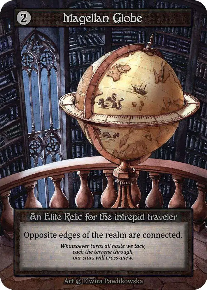 Trading Card Game Sorcery: Contested Realm Beta Elite Magellan Globe