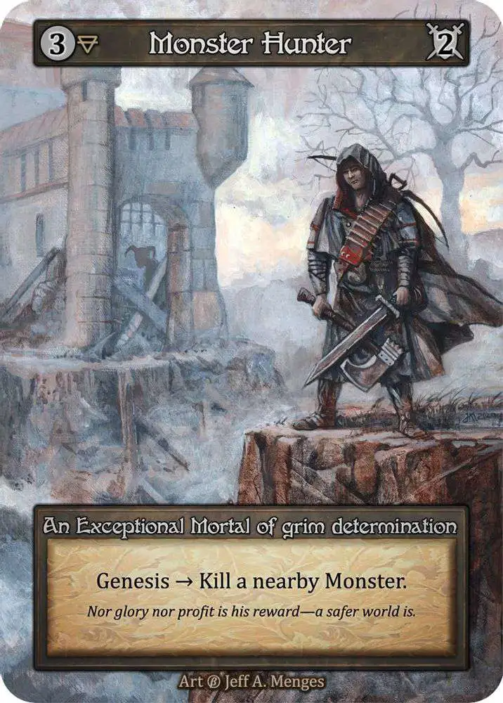 Trading Card Game Sorcery: Contested Realm Beta Exceptional Monster Hunter