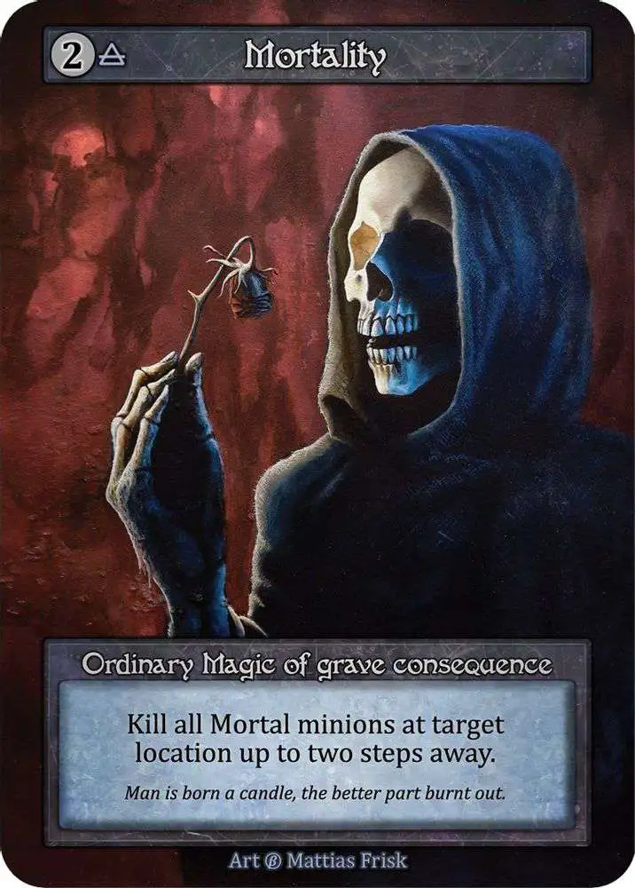 Trading Card Game Sorcery: Contested Realm Beta Ordinary Mortality