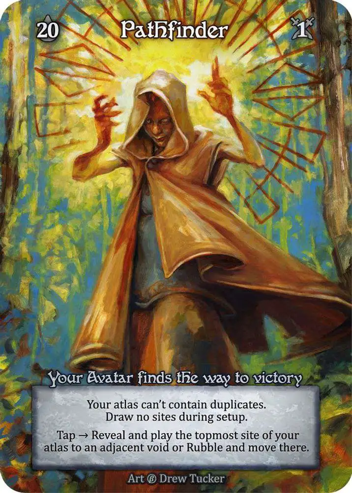 Sorcery: Contested Realm Trading Card Game Beta Unique Pathfinder