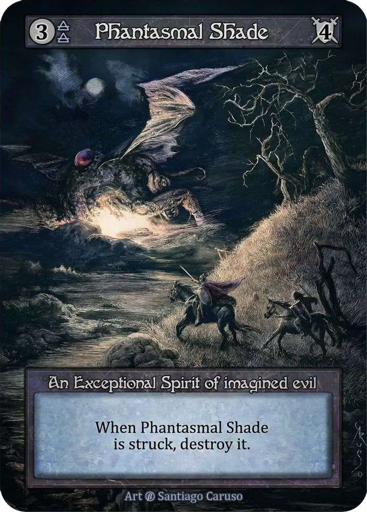 Sorcery: Contested Realm Trading Card Game Beta Exceptional Phantasmal Shade