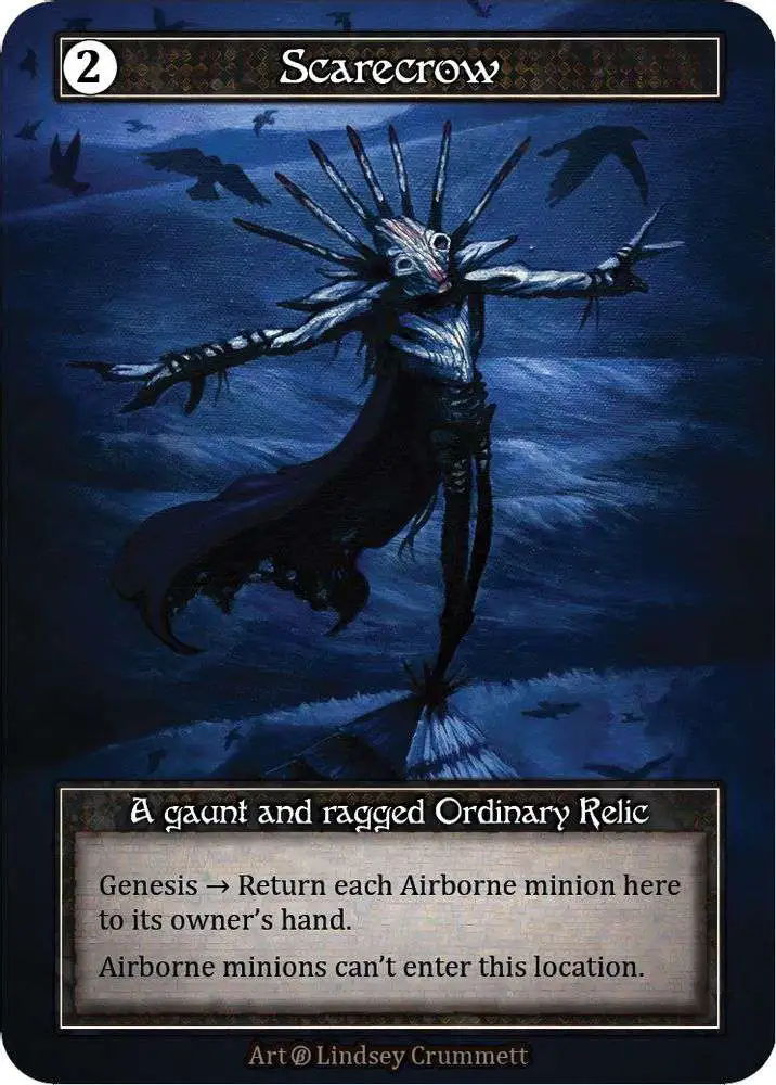 Sorcery: Contested Realm Trading Card Game Beta Ordinary Foil Scarecrow