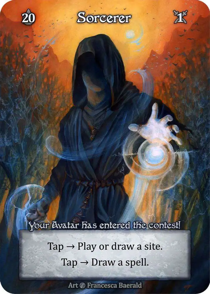 Trading Card Game Sorcery: Contested Realm Beta Ordinary Sorcerer