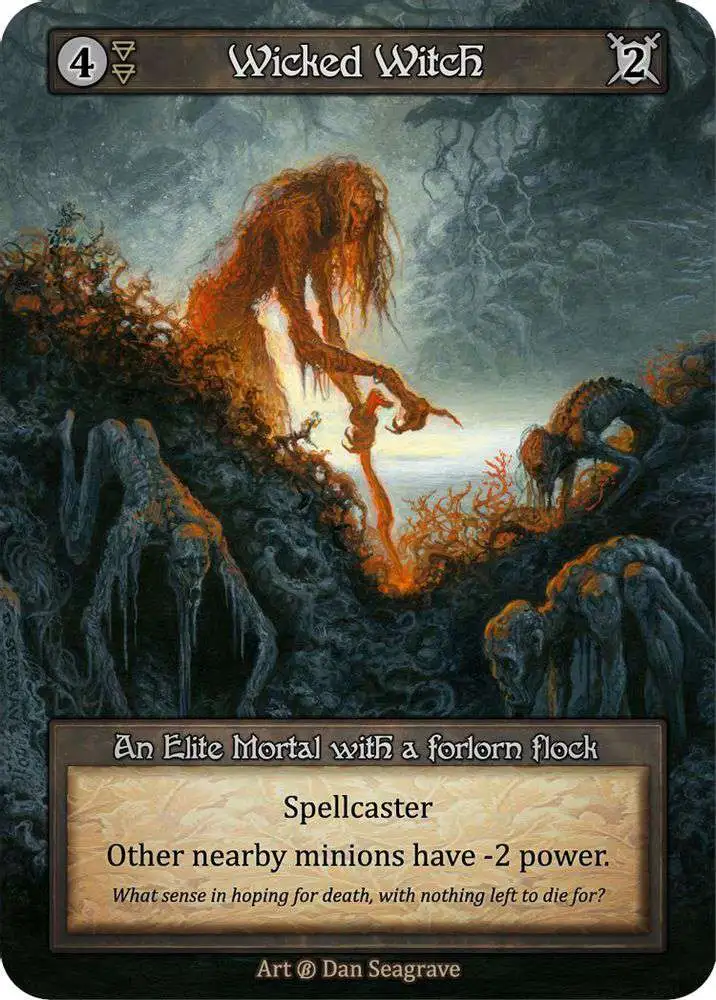 Sorcery: Contested Realm Trading Card Game Beta Elite Wicked Witch