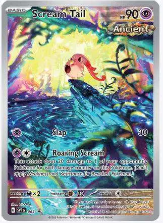 Pokemon Scarlet & Violet Promo Full Art Scream Tail SVP065 Pokemon Scarlet & Violet Promo Full Art Scream Tail SVP065