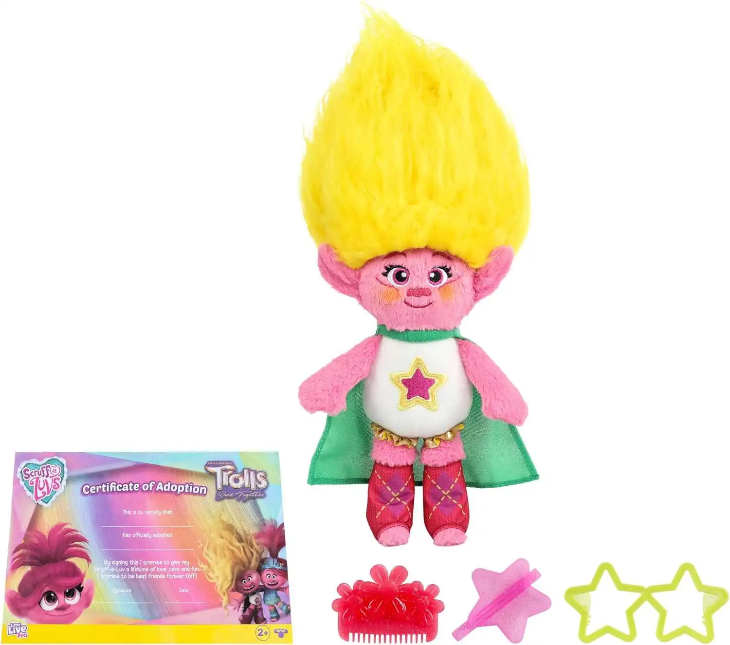 Little Live Pets Scruff A Luvs Trolls Band Together Plush Surprise 1 ...