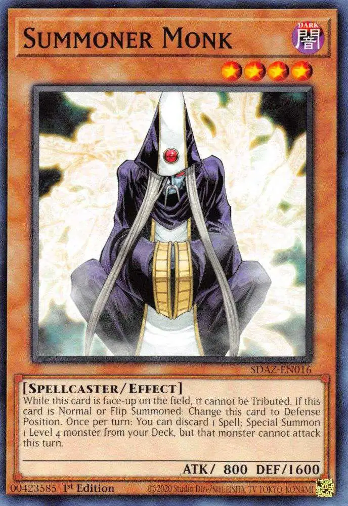 YuGiOh Structure Deck: Albaz Strike Common Summoner Monk SDAZ-EN016