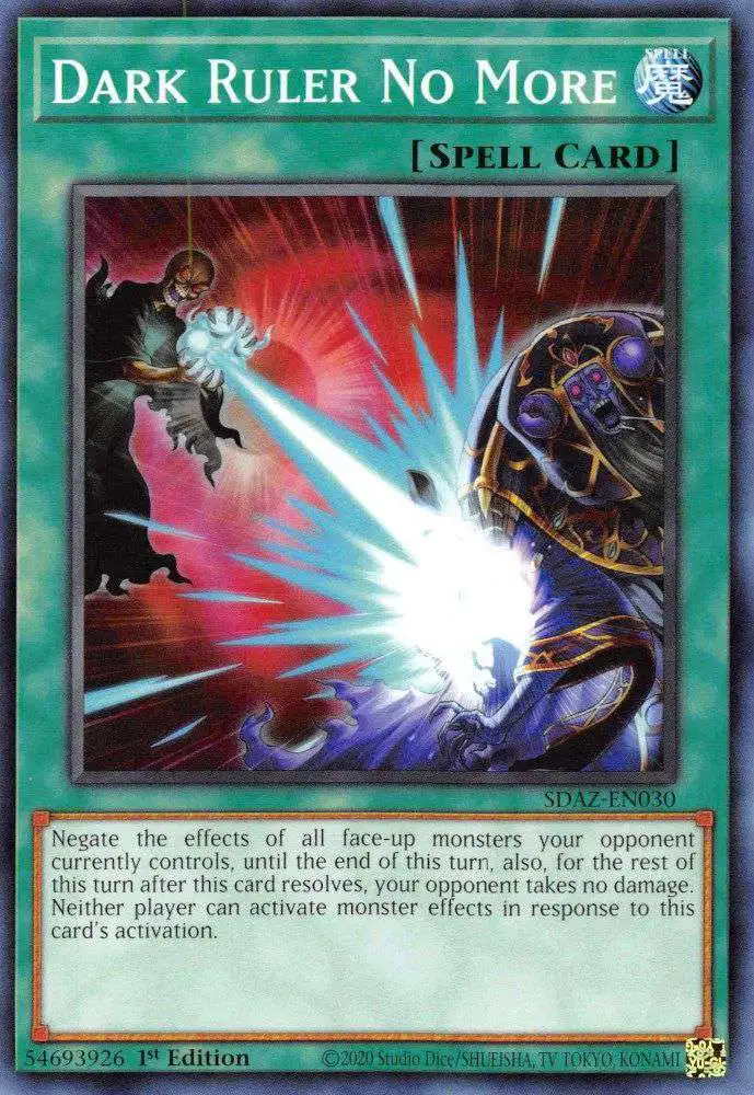 YuGiOh Structure Deck: Albaz Strike Common Dark Ruler No More SDAZ-EN030