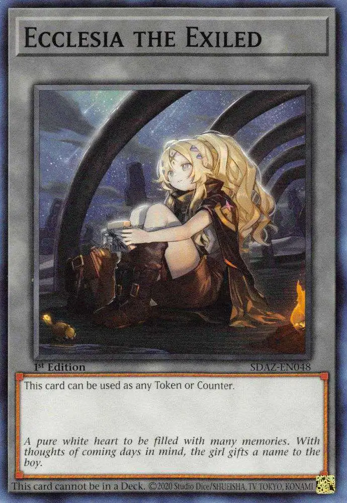 YuGiOh Structure Deck Albaz Strike Single Card Common Ecclesia the Exiled  SDAZ-EN048 - ToyWiz