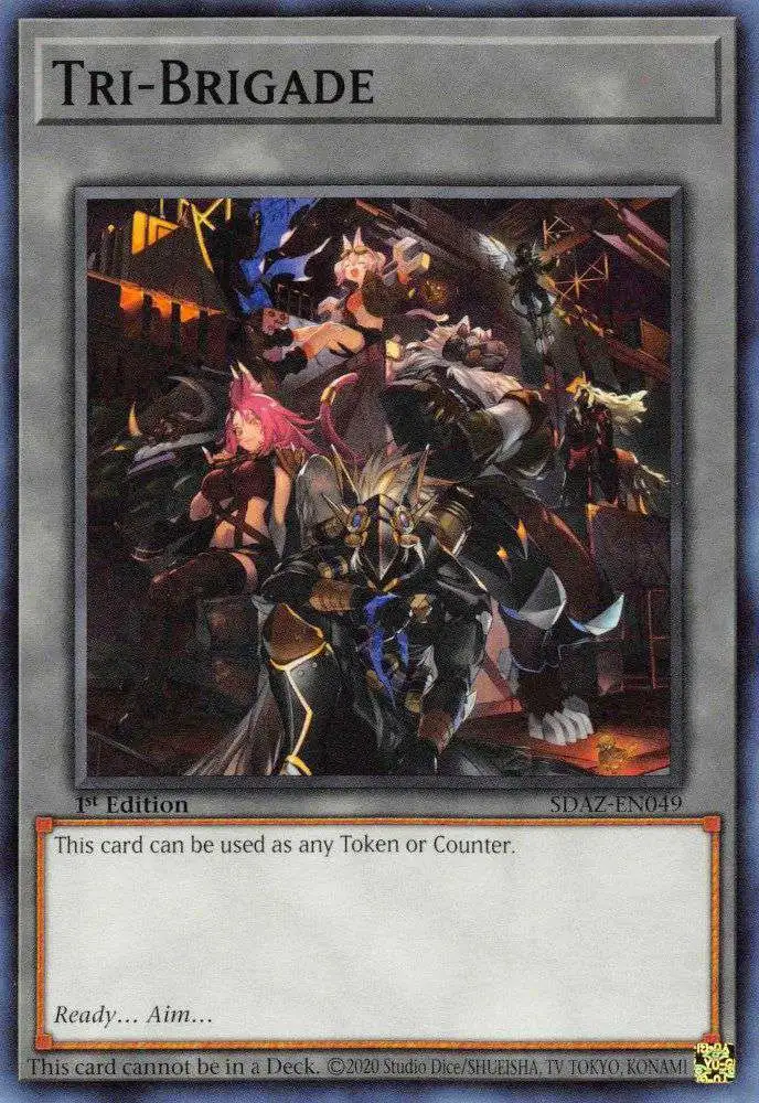 YuGiOh Structure Deck Albaz Strike Single Card Common Tri-Brigade  SDAZ-EN049 - ToyWiz