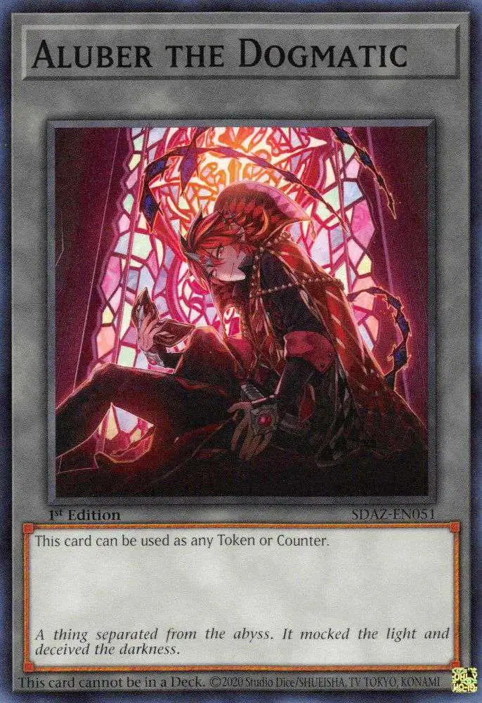 YuGiOh Structure Deck: Albaz Strike Common Aluber the Dogmatic SDAZ-EN051