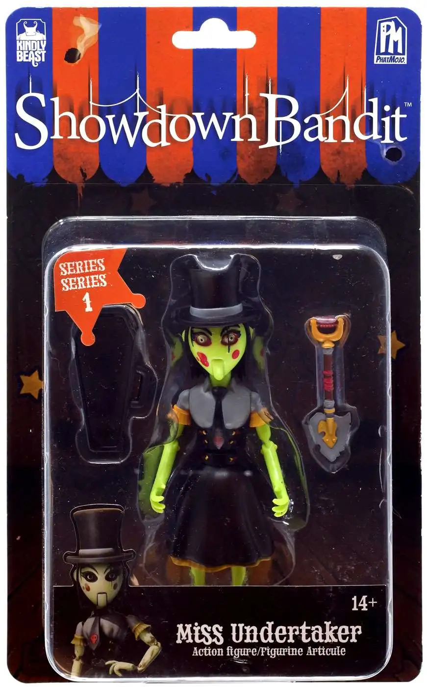 Showdown Bandit Miss Undertaker Action Figure 