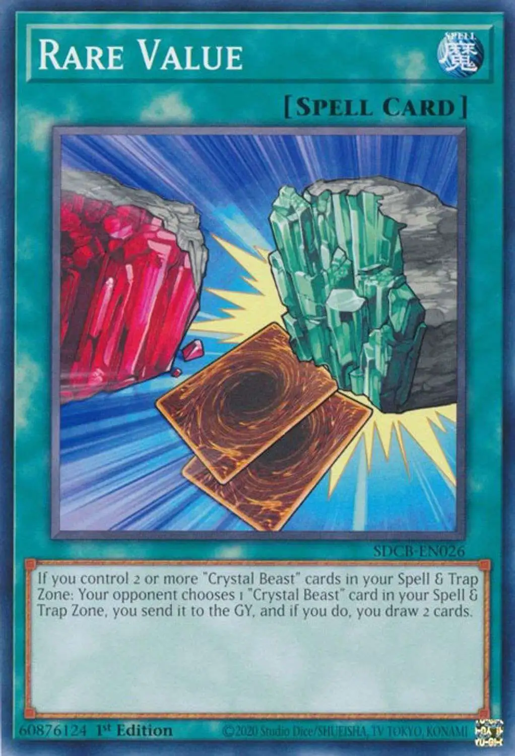 Yugioh Structure Deck Legend Of The Crystal Beasts Single Card Common Rare Value Sdcb En026 Toywiz