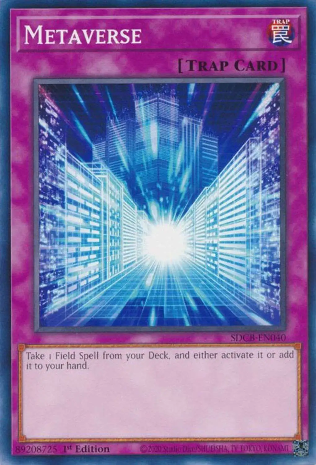 YuGiOh Structure Deck: Legend of the Crystal Beasts Common Metaverse SDCB-EN040