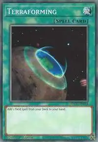 YuGiOh Structure Deck: Spirit Charmers Common Terraforming SDCH-EN024