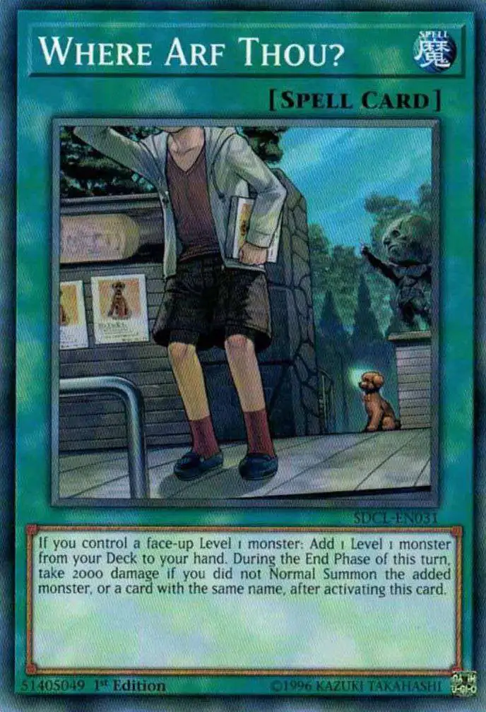 YuGiOh Structure Deck: Cyberse Link Common Where Arf Thou? SDCL-EN031