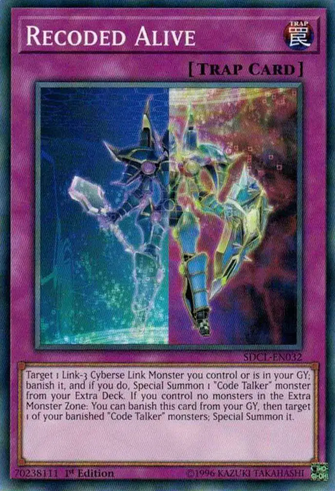 YuGiOh Structure Deck: Cyberse Link Common Recoded Alive SDCL-EN032