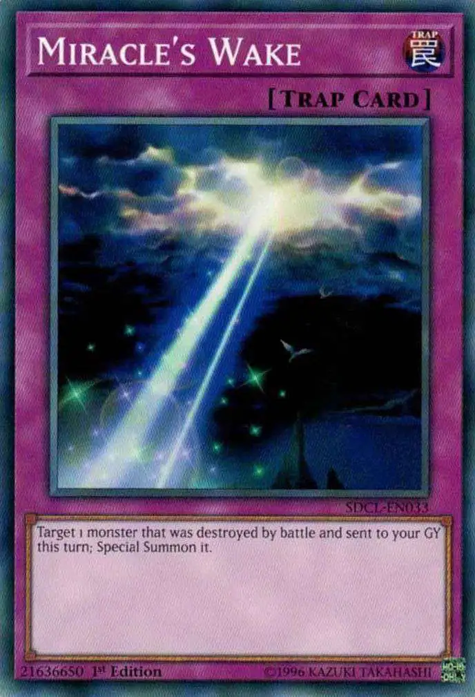 YuGiOh Structure Deck: Cyberse Link Common Miracle's Wake SDCL-EN033