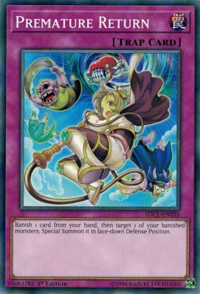 YuGiOh Structure Deck: Cyberse Link Common Premature Return SDCL-EN035