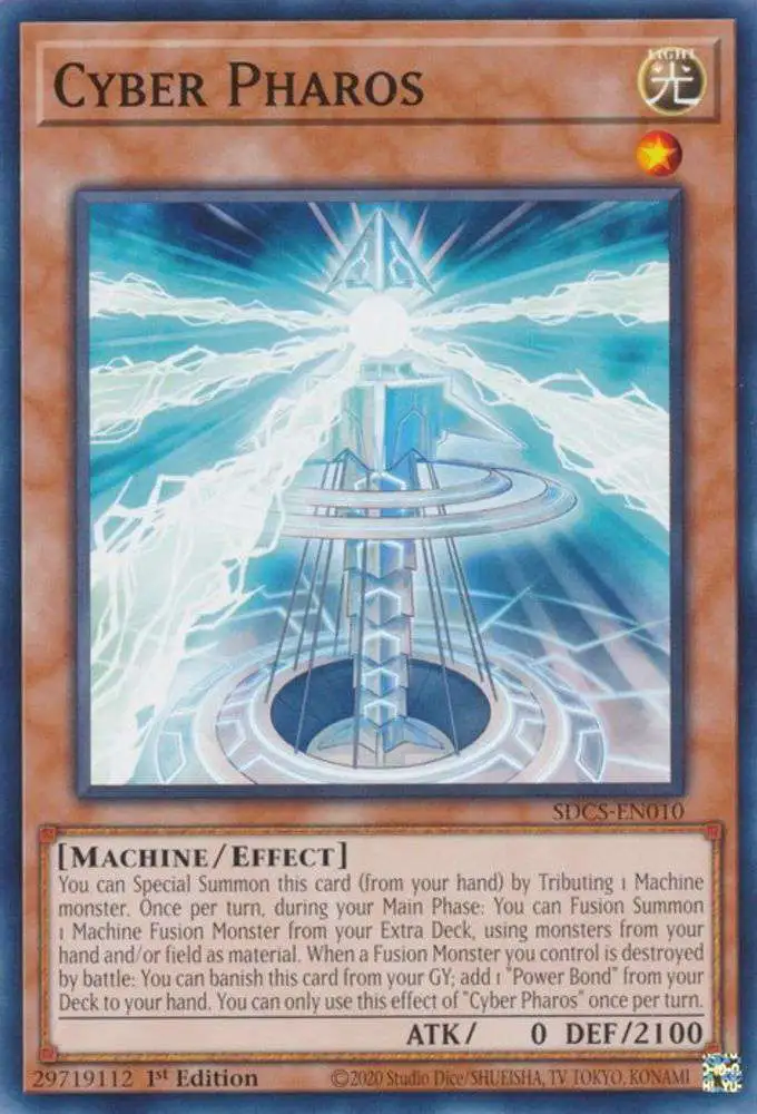 YuGiOh Structure Deck Cyber Strike Single Card Common Cyber Pharos  SDCS-EN010 - ToyWiz