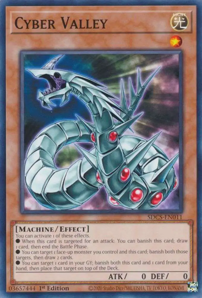 YuGiOh Structure Deck: Cyber Strike Common Cyber Valley SDCS-EN011
