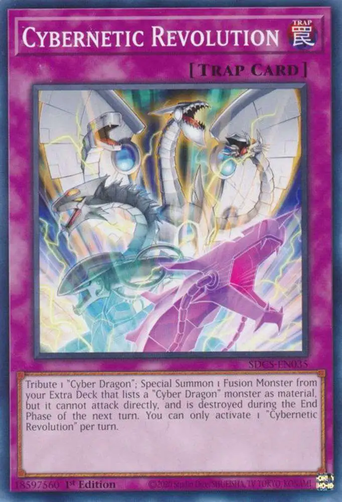 YuGiOh Structure Deck: Cyber Strike Common Cybernetic Revolution SDCS-EN035