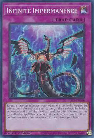 YuGiOh Structure Deck: Cyber Strike Super Rare Infinite Impermanence SDCS-EN036