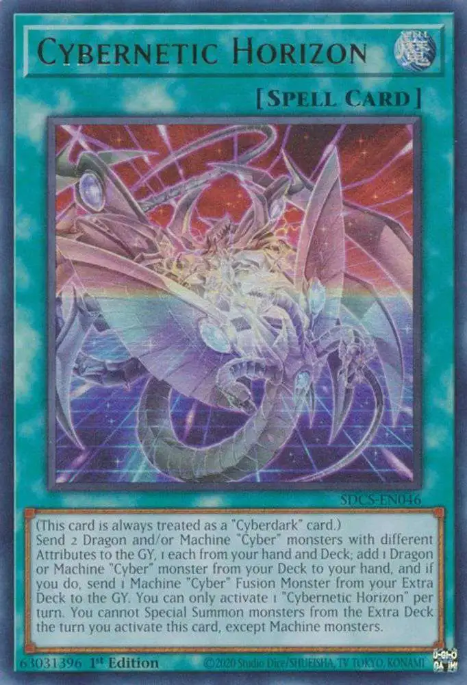 YuGiOh Structure Deck: Cyber Strike Ultra Rare Cybernetic Horizon SDCS-EN046