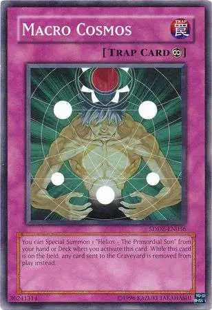 YuGiOh GX Trading Card Game The Dark Emperor Common Macro Cosmos SDDE-EN036