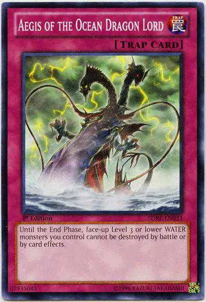 YuGiOh Structure Deck: Realm of the Sea Emperor Common Aegis of the Ocean Dragon Lord SDRE-EN033