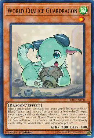 YuGiOh Structure Deck: Rokket Revolt Common World Chalice Guardragon SDRR-EN020