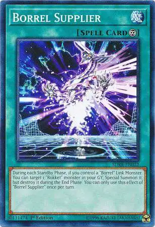 YuGiOh Structure Deck: Rokket Revolt Common Borrel Supplier SDRR-EN022