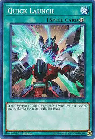 YuGiOh Structure Deck: Rokket Revolt Common Quick Launch SDRR-EN025